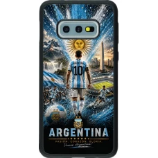 Samsung Galaxy S10e Case Hülle - Silikon schwarz Fussball Argentinien splash 2026