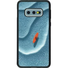 Samsung Galaxy S10e Case Hülle - Silikon schwarz Orange surf Summer 2026
