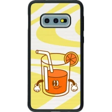 Samsung Galaxy S10e Case Hülle - Silikon schwarz Summer drink 2026