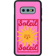 Coque Samsung Galaxy S10e - Silicone rigide noir Sun sun 2026