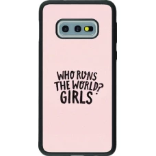 Coque Samsung Galaxy S10e - Silicone rigide noir Womens day 2026 3