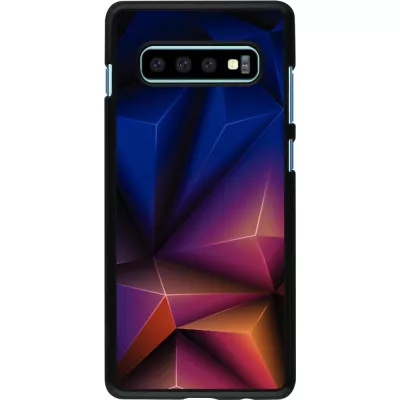 Coque Samsung Galaxy S10+ - Abstract Triangles 