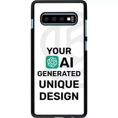 Samsung Galaxy S10+ Case Hülle - 100% einzigartig erstellt dank Deiner Kreativität und künstlicher Intelligenz (KI)