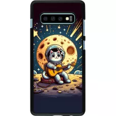 Samsung Galaxy S10+ Case Hülle - AstroKatze RockMond