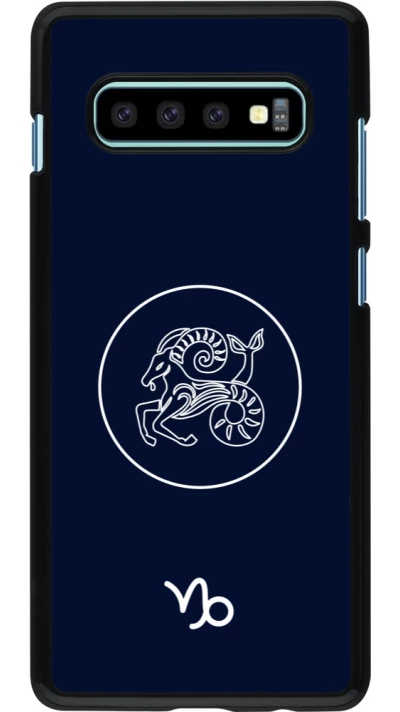 Samsung Galaxy S10+ Case Hülle - Astrologie Steinbock