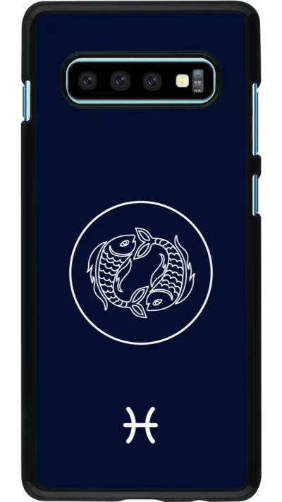 Samsung Galaxy S10+ Case Hülle - Astrologie Fische