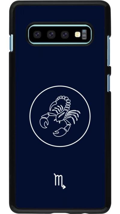 Samsung Galaxy S10+ Case Hülle - Astrologie Skorpion
