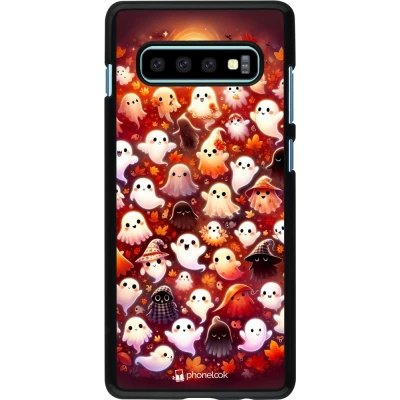 Samsung Galaxy S10+ Case Hülle - Gespenster Herbst niedlich