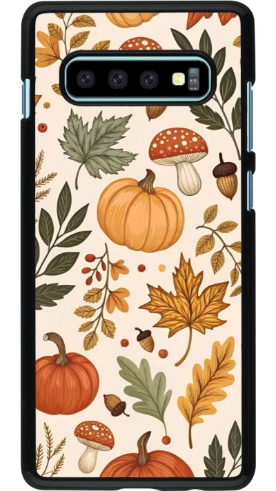 Samsung Galaxy S10+ Case Hülle - Autumn 25 Autumn pattern