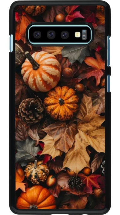 Samsung Galaxy S10+ Case Hülle - Autumn 25 Pumpkin