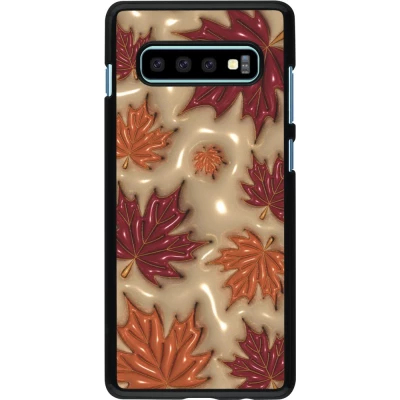 Coque Samsung Galaxy S10+ - Autumn 26 3D leaves