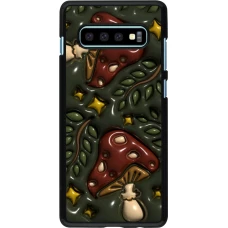 Coque Samsung Galaxy S10+ - Autumn 26 3D mushrooms