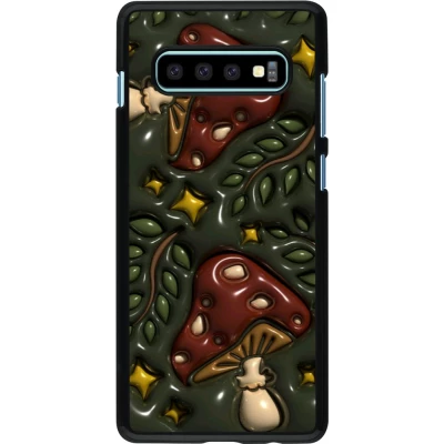 Coque Samsung Galaxy S10+ - Autumn 26 3D mushrooms