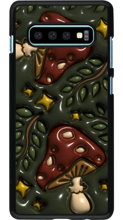 Coque Samsung Galaxy S10+ - Autumn 26 3D mushrooms