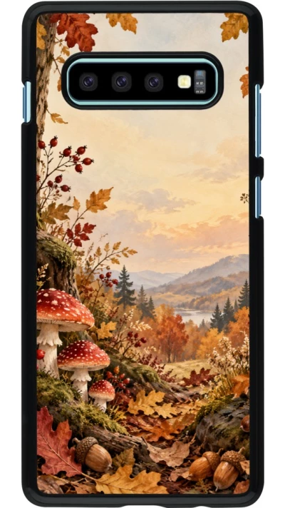 Coque Samsung Galaxy S10+ - Autumn 26 Illustrated Autumn