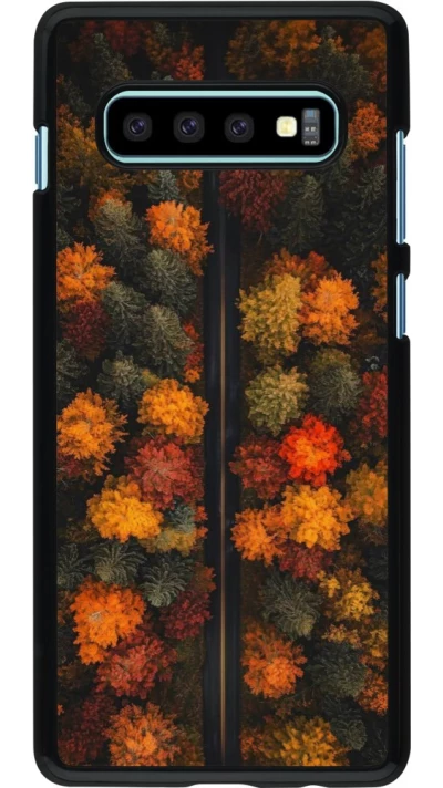 Coque Samsung Galaxy S10+ - Autumn 26 Road in autumn