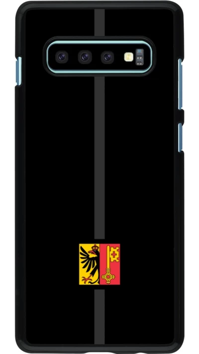 Samsung Galaxy S10+ Case Hülle - Kanton GE schwarz