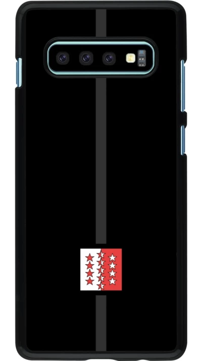 Samsung Galaxy S10+ Case Hülle - Kanton VS schwarz