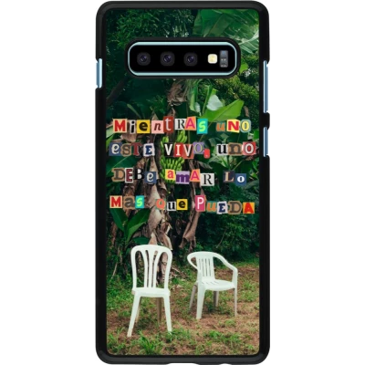 Coque Samsung Galaxy S10+ - Chairs DTMF