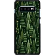 Coque Samsung Galaxy S10+ - Christmas 25 Pattern Xmas Tree