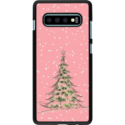 Coque Samsung Galaxy S10+ - Christmas 25 Pink Tree