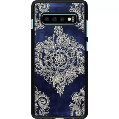 Coque Samsung Galaxy S10+ - Cream Flower Moroccan