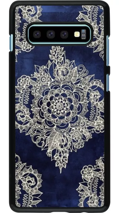 Coque Samsung Galaxy S10+ - Cream Flower Moroccan