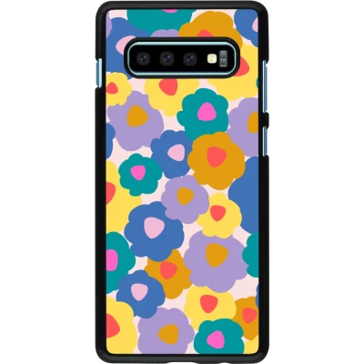 Samsung Galaxy S10+ Case Hülle - Easter 2024 flower power