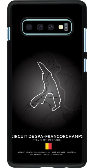 Samsung Galaxy S10+ Case Hülle - F1 Track 2025 Belgium