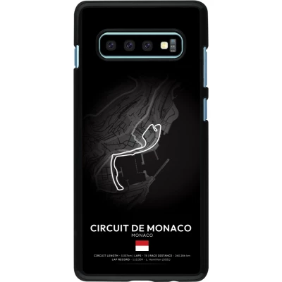 Coque Samsung Galaxy S10+ - F1 Track 2025 Monaco