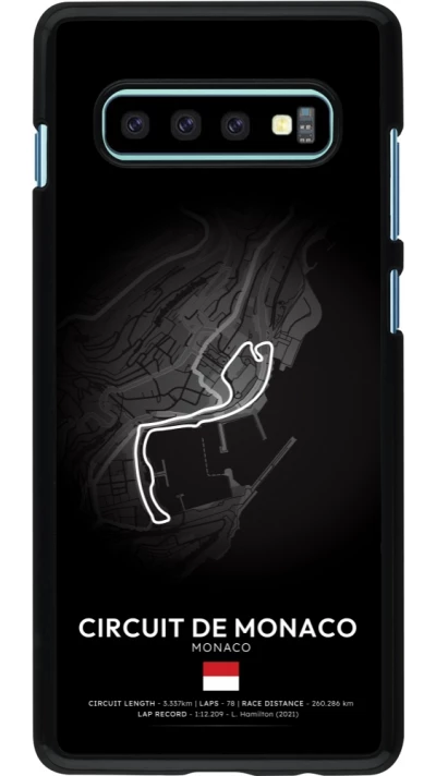Samsung Galaxy S10+ Case Hülle - F1 Track 2025 Monaco