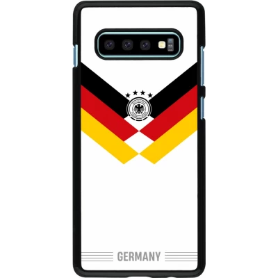 Samsung Galaxy S10+ Case Hülle - Deutschland 2026 personalisierbares Fussballtrikot