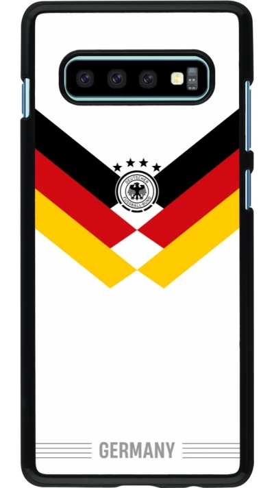 Samsung Galaxy S10+ Case Hülle - Deutschland 2026 personalisierbares Fussballtrikot