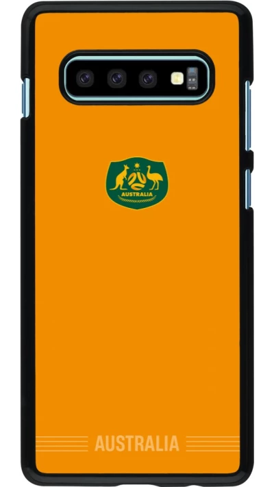 Samsung Galaxy S10+ Case Hülle - Australien 2026 personalisierbares Fussballtrikot