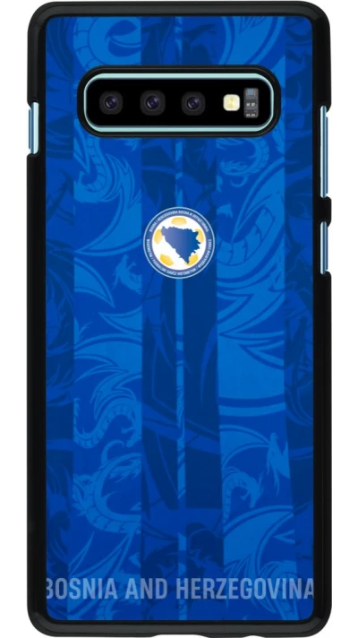 Samsung Galaxy S10+ Case Hülle - Bosnien und Herzegowina 2026 personalisierbares Fussballtrikot