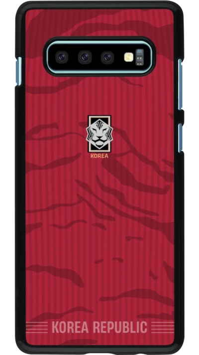 Samsung Galaxy S10+ Case Hülle - Südkorea 2026 personalisierbares Fussballtrikot