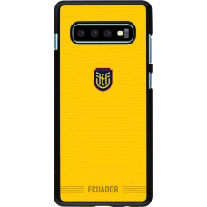 Coque Samsung Galaxy S10+ - Maillot de football Équateur 2026 personnalisable