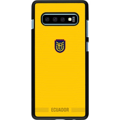 Samsung Galaxy S10+ Case Hülle - Ecuador 2026 personalisierbares Fussballtrikot