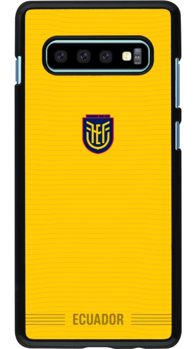 Samsung Galaxy S10+ Case Hülle - Ecuador 2026 personalisierbares Fussballtrikot
