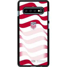 Coque Samsung Galaxy S10+ - Maillot de football États-Unis 2026 personnalisable