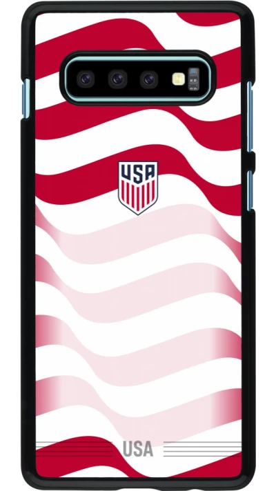 Samsung Galaxy S10+ Case Hülle - Vereinigten Staaten 2026 personalisierbares Fussballtrikot
