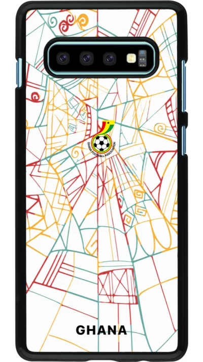Samsung Galaxy S10+ Case Hülle - Ghana 2026 personalisierbares Fussballtrikot
