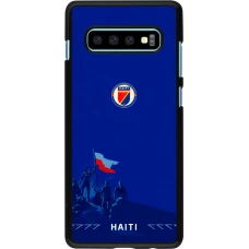 Samsung Galaxy S10+ Case Hülle - Haiti 2026 personalisierbares Fussballtrikot