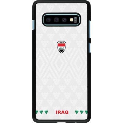 Coque Samsung Galaxy S10+ - Maillot de football Irak 2026 personnalisable