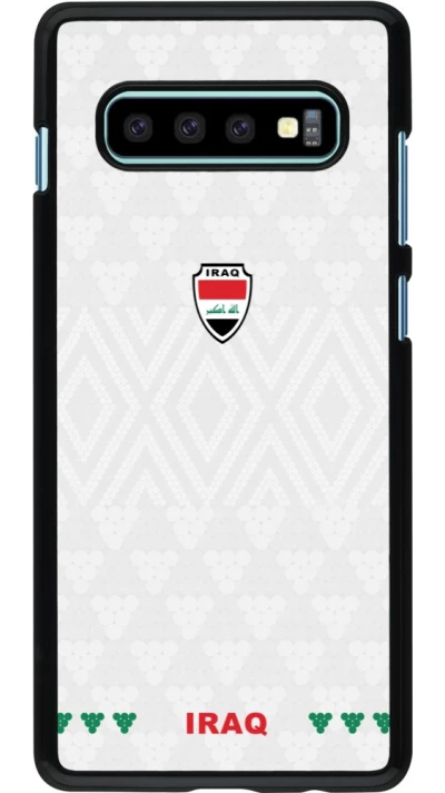 Samsung Galaxy S10+ Case Hülle - Irak 2026 personalisierbares Fussballtrikot
