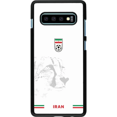 Coque Samsung Galaxy S10+ - Maillot de football Iran 2026 personnalisable