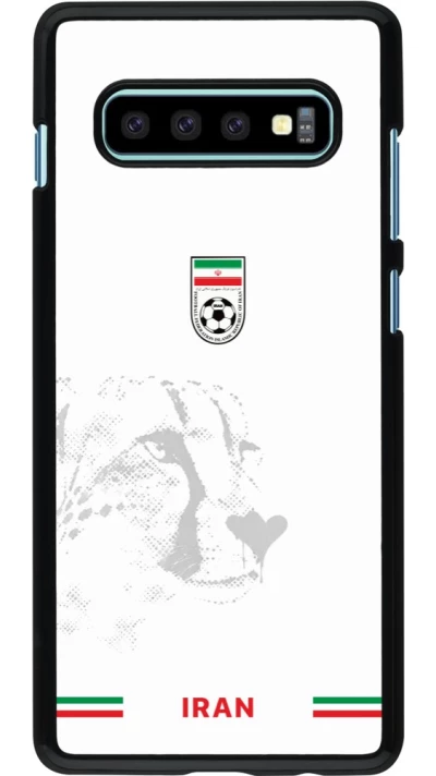 Samsung Galaxy S10+ Case Hülle - Iran 2026 personalisierbares Fussballtrikot