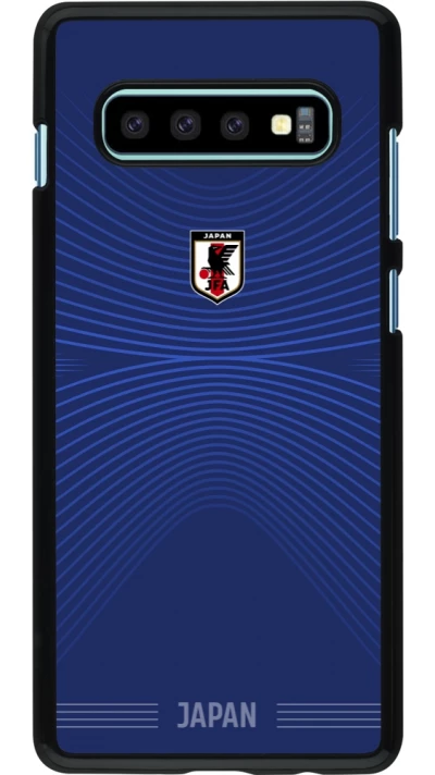 Samsung Galaxy S10+ Case Hülle - Japan 2026 personalisierbares Fussballtrikot