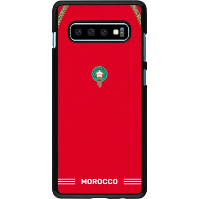Samsung Galaxy S10+ Case Hülle - Marokko 2026 personalisierbares Fussballtrikot
