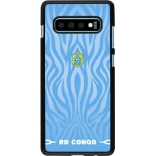Samsung Galaxy S10+ Case Hülle - Demokratische Republik Kongo 2026 personalisierbares Fussballtrikot